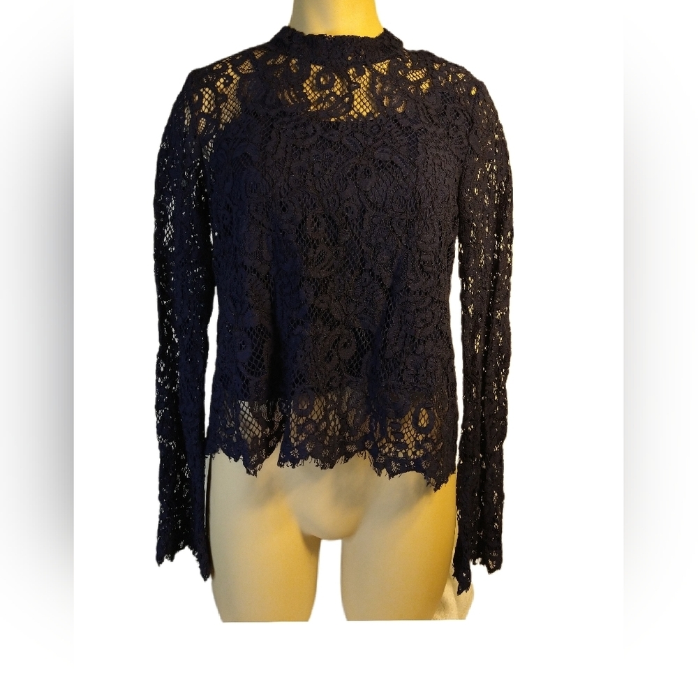 Romeo&Juliet couture long sleeve shirt lace